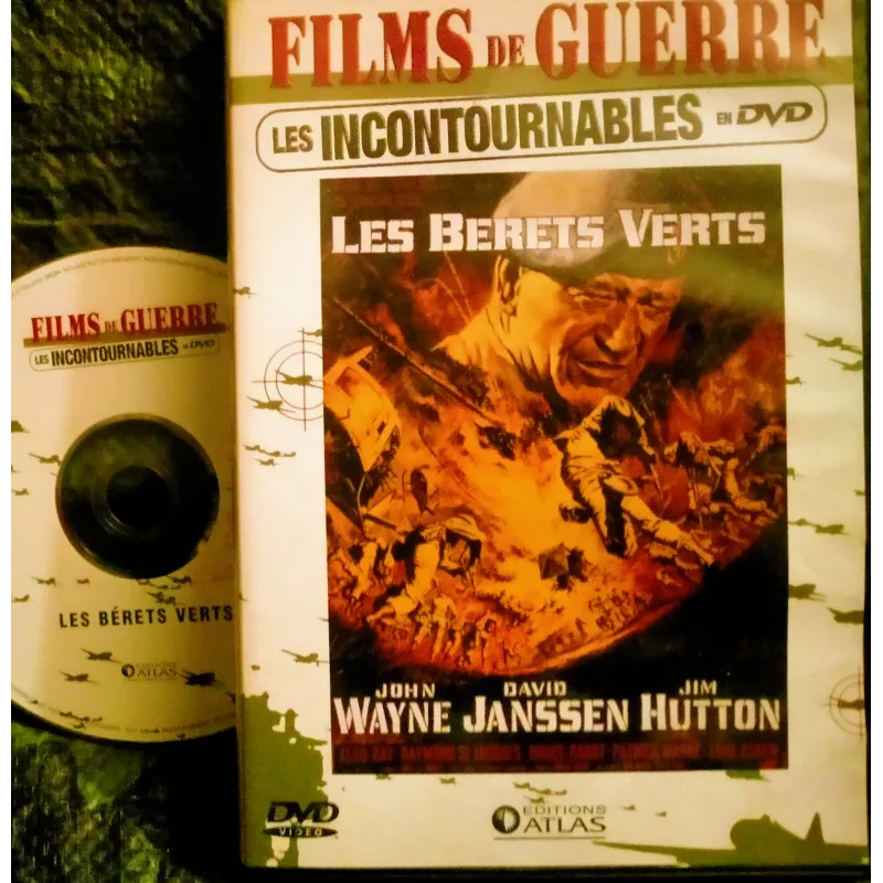 Les bérets verts - Kellogg - Wayne Film DVD 1968