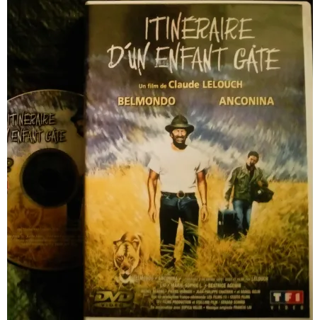 DVD Itinéraire d'un enfant gâté - Lelouch Belmondo Anconina Film 1988