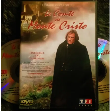 Le comte de Monte Cristo Intégrale 2 DVD Dayan - Depardieu - Muti - Rochefort - Arditi 1998