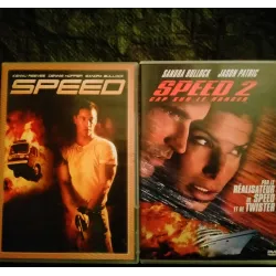 Speed 1 et 2 - Pack 2 Films DVD de Bont - Reeves - Hopper - Bullock