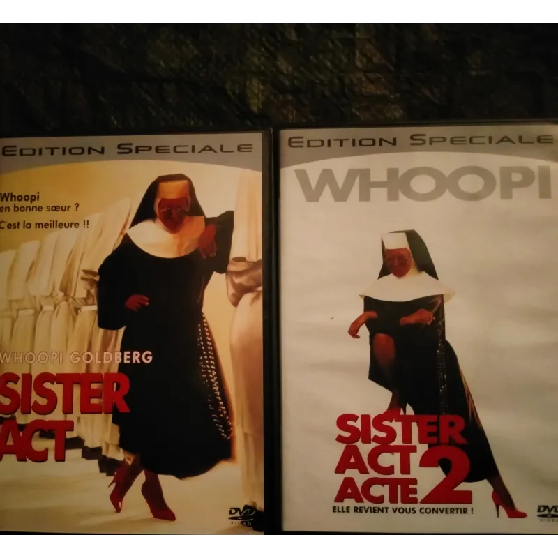 Sister Act 1 et 2 - Pack 2 Films DVD Duke - Goldberg