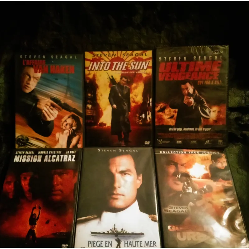 Steven Seagal Pack 6 Films DVD