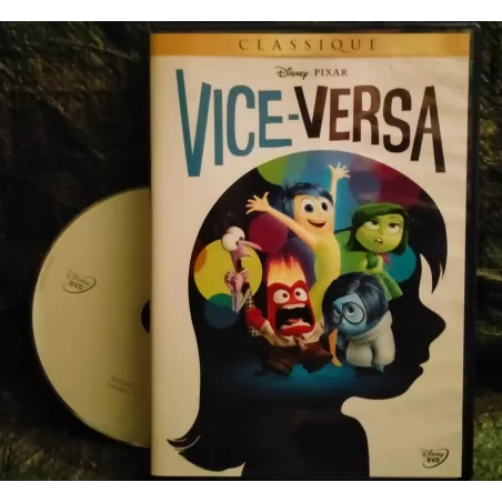 DVD Vice-versa - Film Animation Walt Disney Pixar 2015
