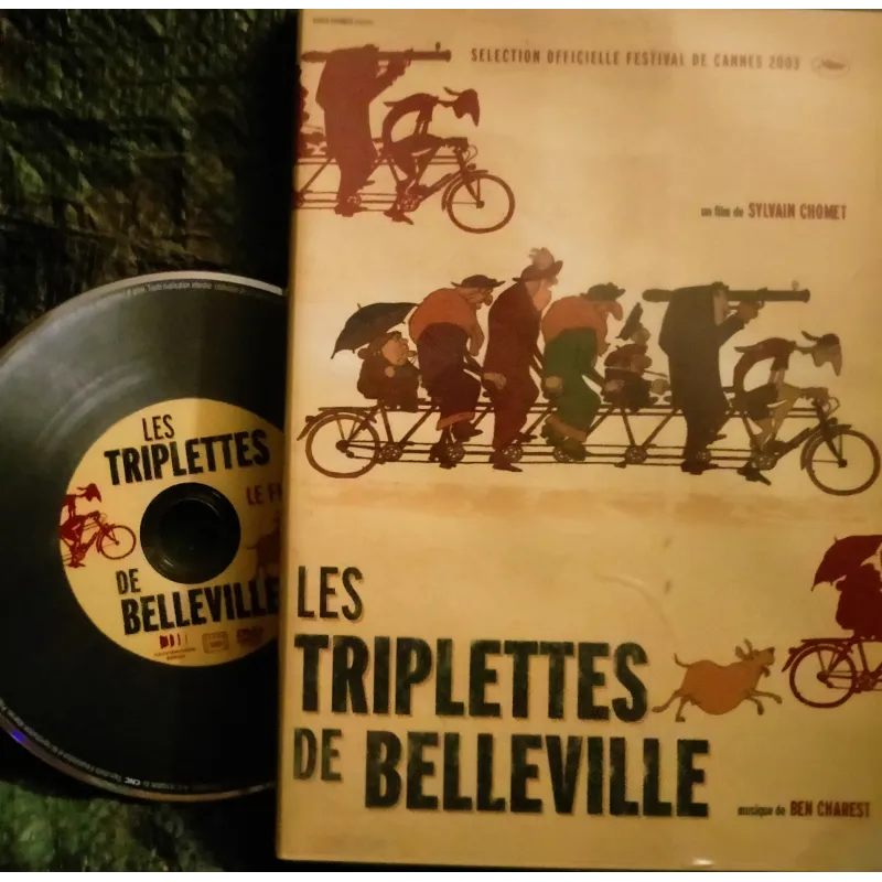 Les triplettes de Belleville - Chomet Film DVD 2003