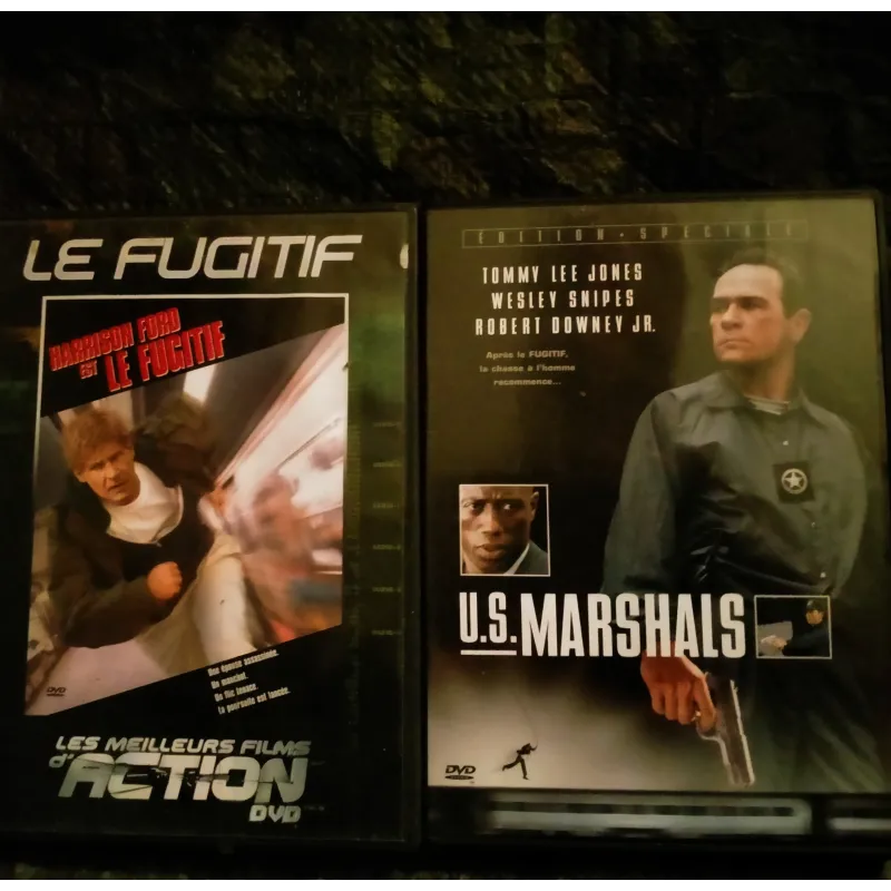 Le Fugitif + U.S. Marshals Pack 2 Films DVD Ford - Jones