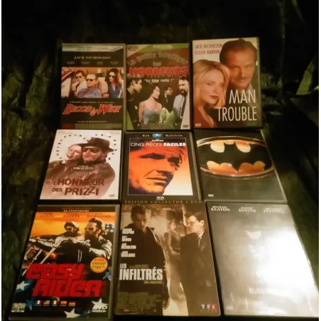 Jack Nicholson Pack 9 Films DVD