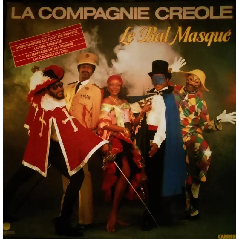 Le bal masqué - La compagnie Créole - Vinyle 33 Tours