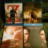 Blu-ray + DVD Brad Pitt Pack 4 Films The tree of life L'étrange histoire de Benjamin Button Troie World war Z