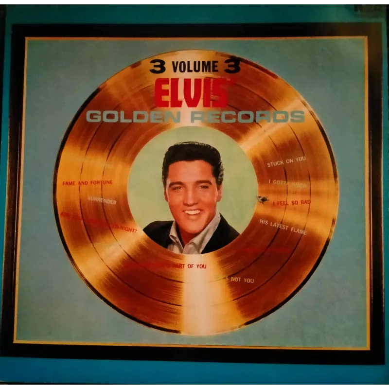 Vinyle Elvis - Golden Records Volume 3 - 33 Tours 12 Titres