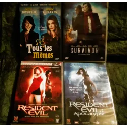 Milla Jovovic Pack 4 Films DVD