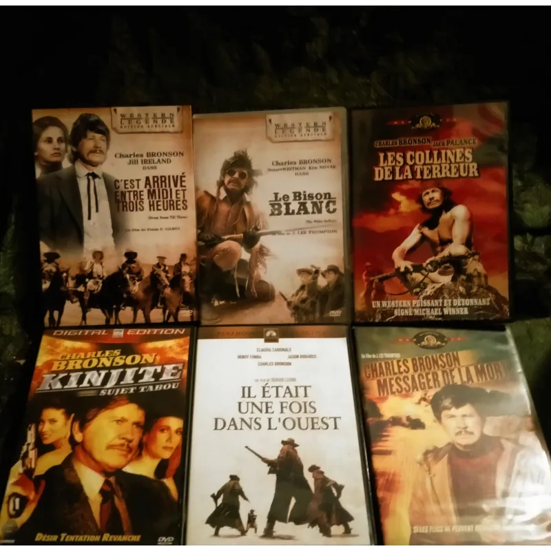 cHARLES Bronson Pack 6 Films DVD