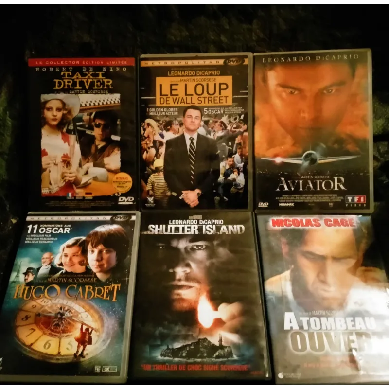 Martin Scorsese Pack 6 Films DVD