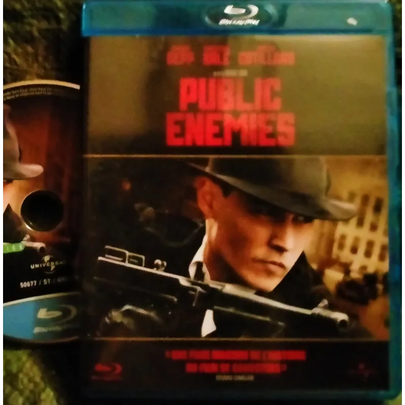 Public enemies - Mann - Depp - Bale - Cotillard Film Blu-ray 2009