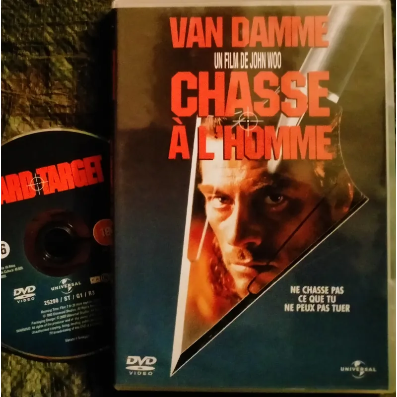 Chasse à l'homme - Woo - Van Damme Film DVD 1993