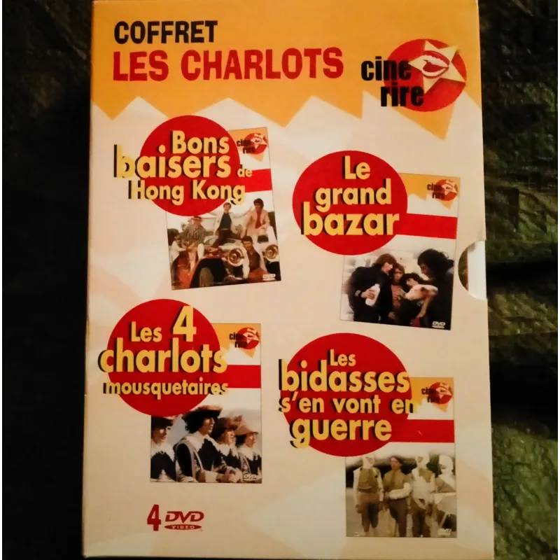 Les Charlots Coffret 4 Films DVD