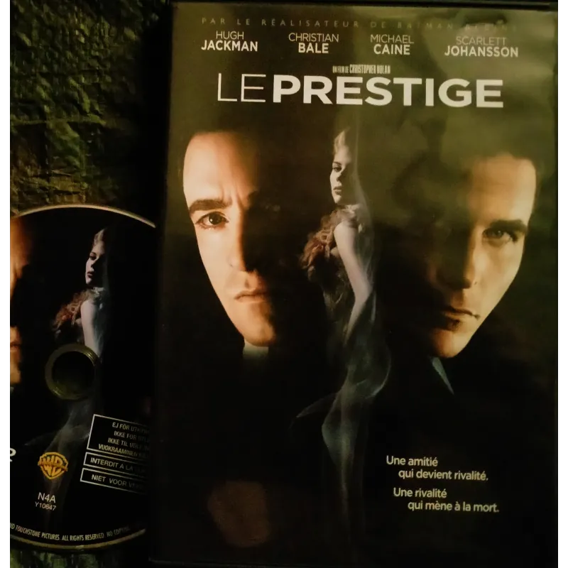Le prestige - Nolan Bale Caine Johansson Bowie Film DVD VF 2006