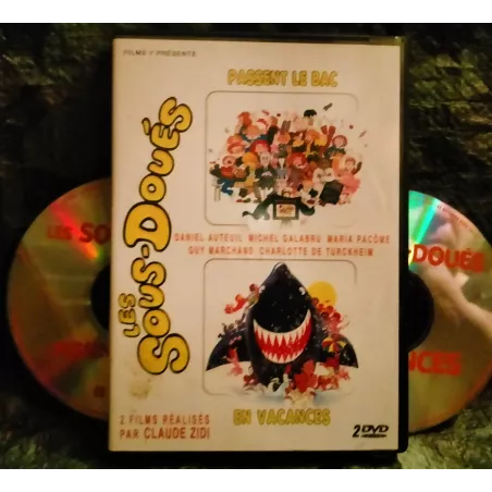 Les sous-doués passent le bac
Les sous-doués en vacances
édition 2 Films DVD Zidi - Auteuil - Galabru