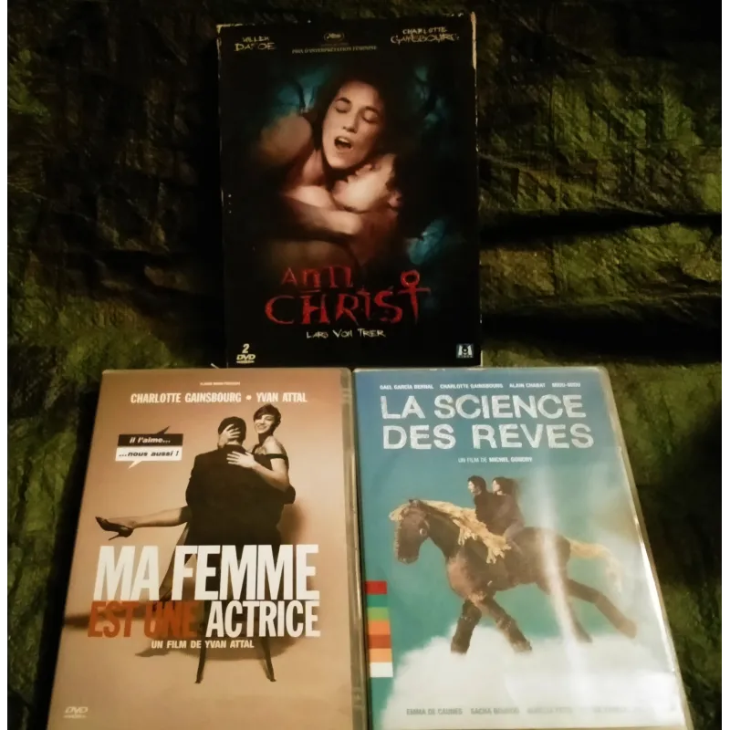 Charlotte Gainsbourg Pack 3 Films DVD