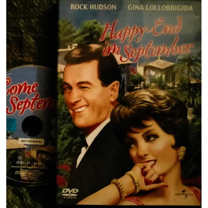 Le rendez-vous de septembre - Mulligan - Hudson - Lollobrigida Film DVD 1961