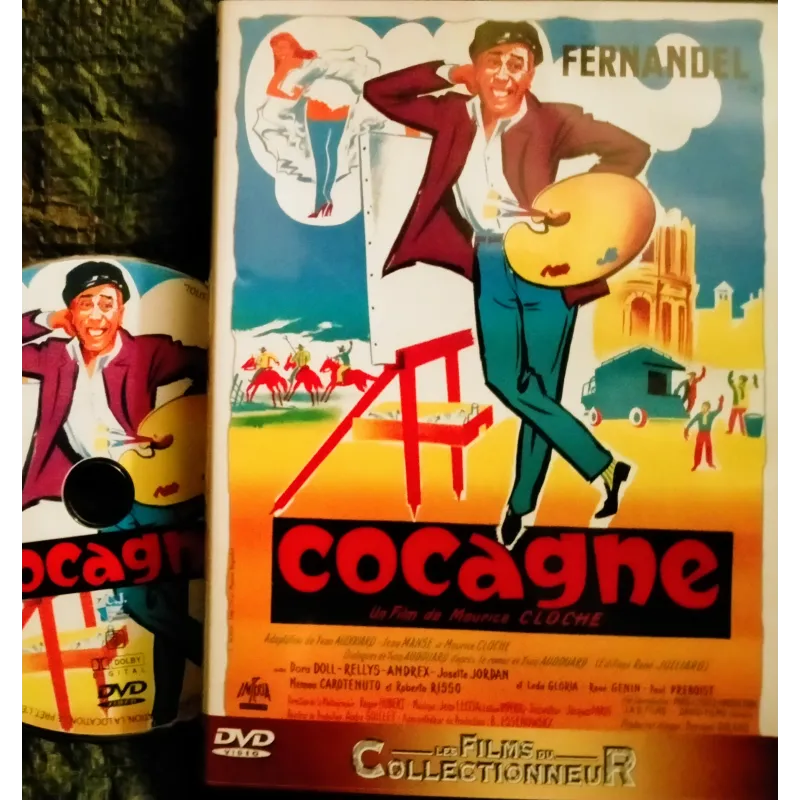 Cocagne - Cloche - Fernandel Film DVD 1961
