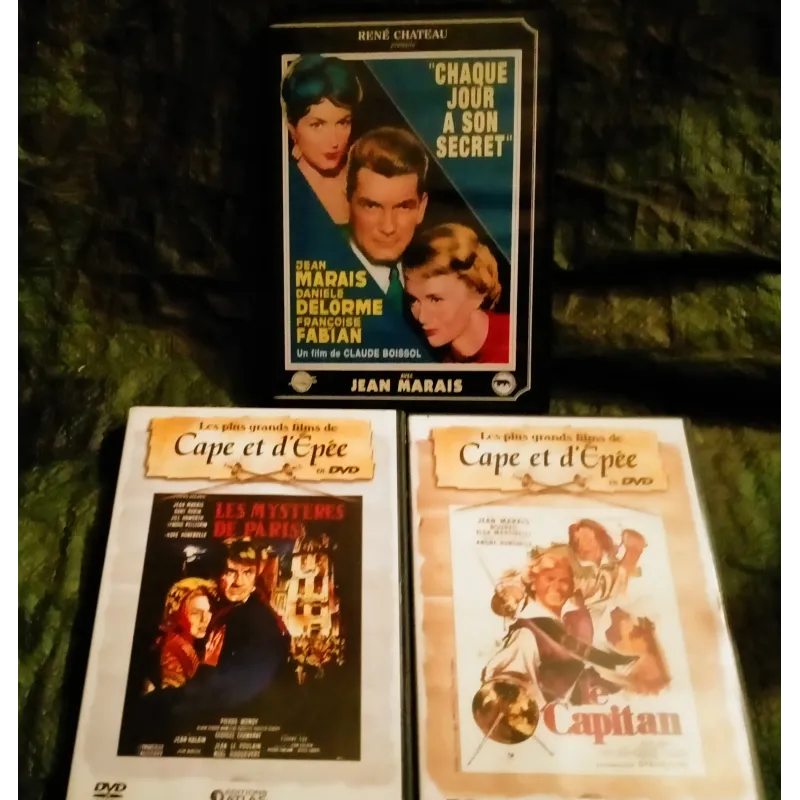 Jean Marais Pack 3 Films DVD