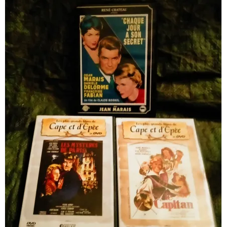 Jean Marais Pack 3 Films DVD