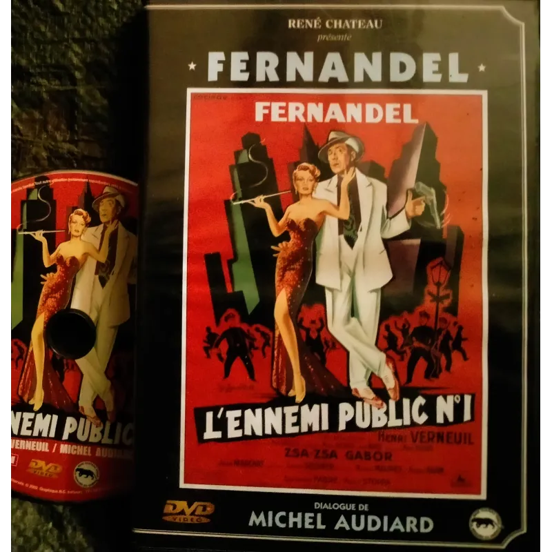 L'ennemi public numéro 1 - Verneuil - Fernandel  Film DVD 1953
