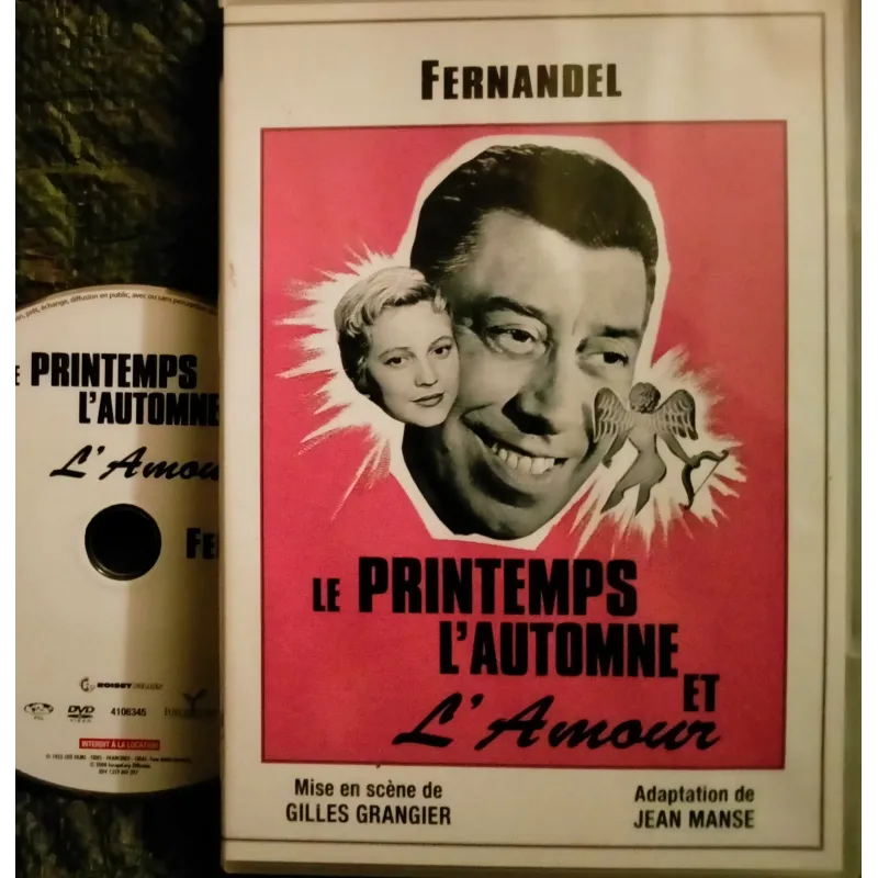 DVD Le printemps, l'automne et l'amour - Grangier Fernandel Film 1955