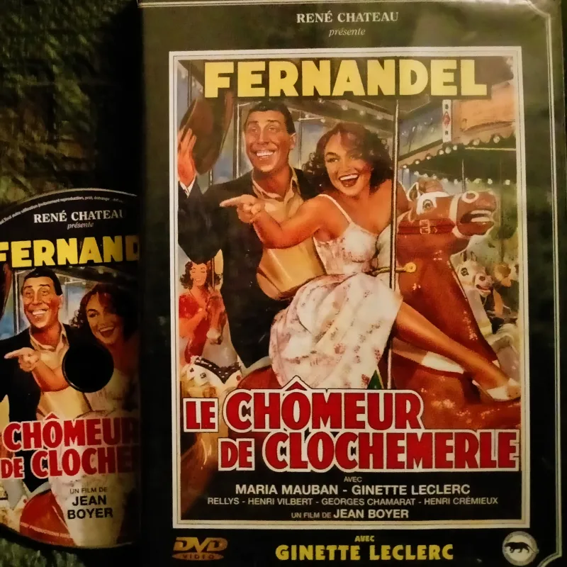 Le chômeur de Clochemerle - Boyer - Fernandel Film DVD 1957