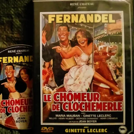Le chômeur de Clochemerle - Boyer - Fernandel Film DVD 1957
