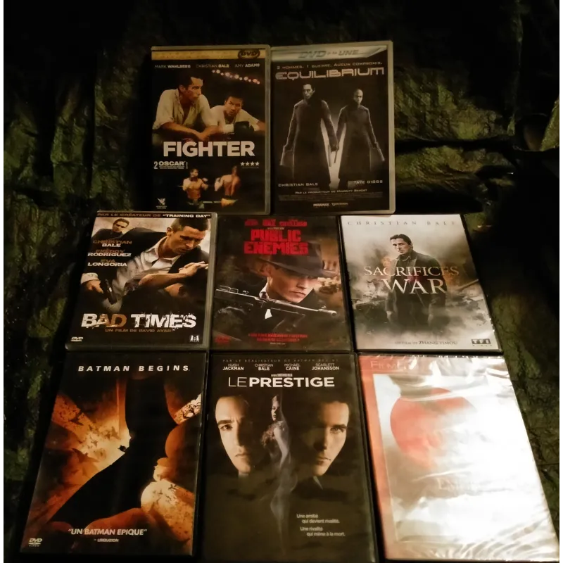 Christian Bale Pack 8 Films DVD