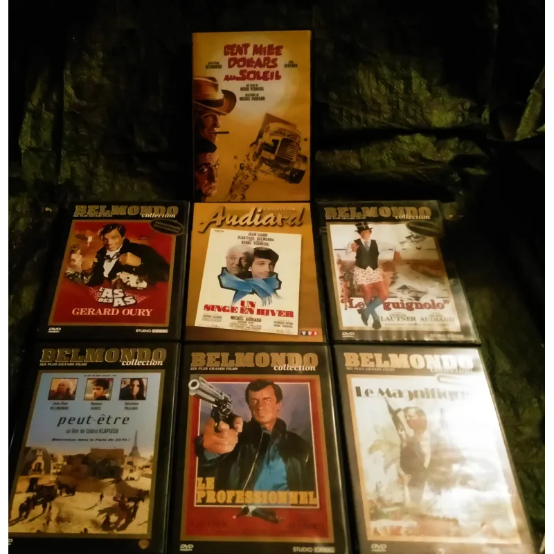 Jean-paul Belmondo Pack 7 Films DVD