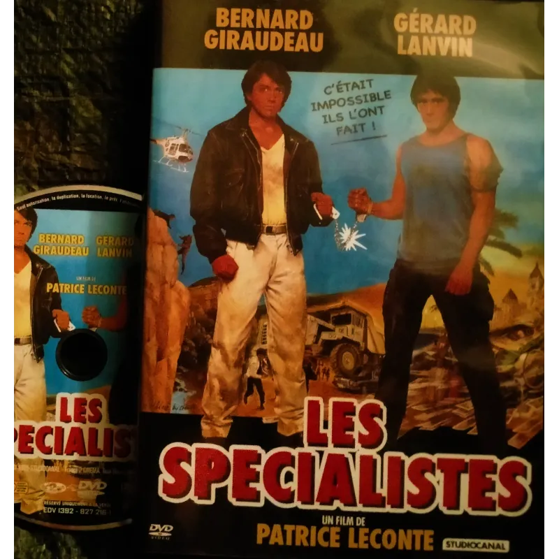 Les Spécialistes - Leconte - Lanvin - Giraudeau Film DVD 1985