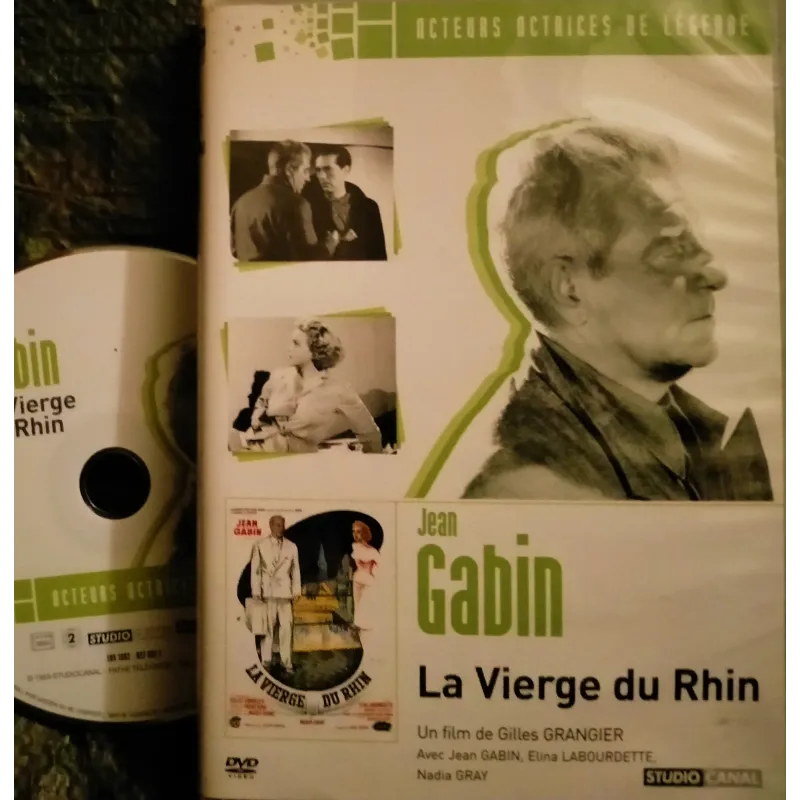 DVD La vierge du Rhin - Grangier Gabin Film 1953