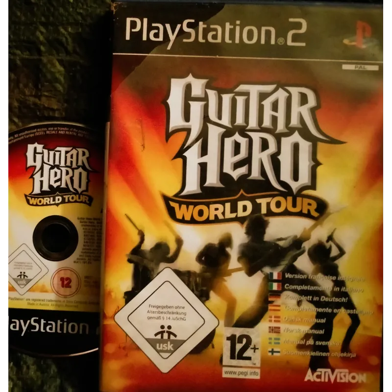 Guitar Hero World tour - Jeu Video PS2