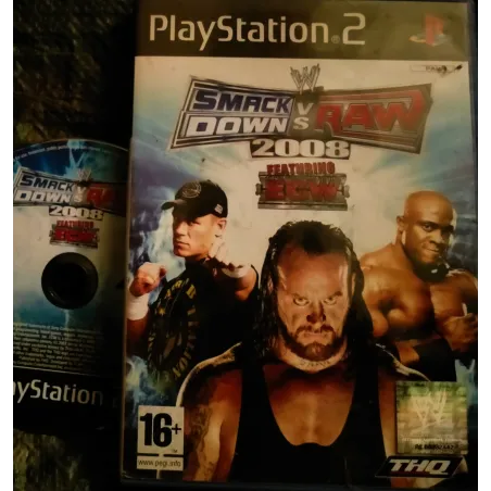 Smackdown vs Raw 2008 - Jeu Video PS2