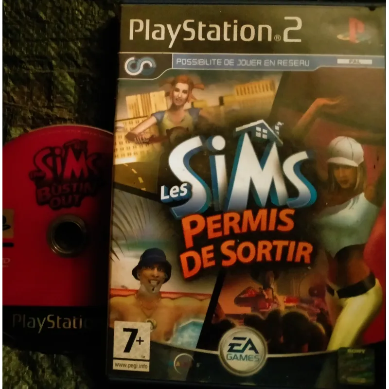 Sims permis de sortir - Jeu Video PS2