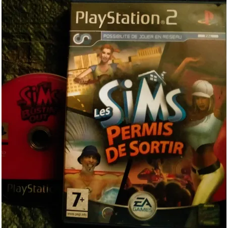 Sims permis de sortir - Jeu Video PS2