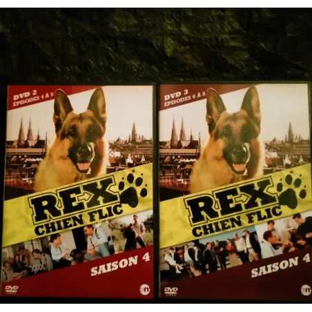 Rex Chien Flic Saison 4 Pack 2 DVD