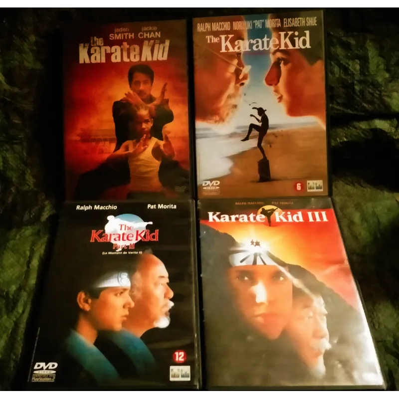 Karaté Kid Pack 4 Films DVD Macchio - Jackie Chan