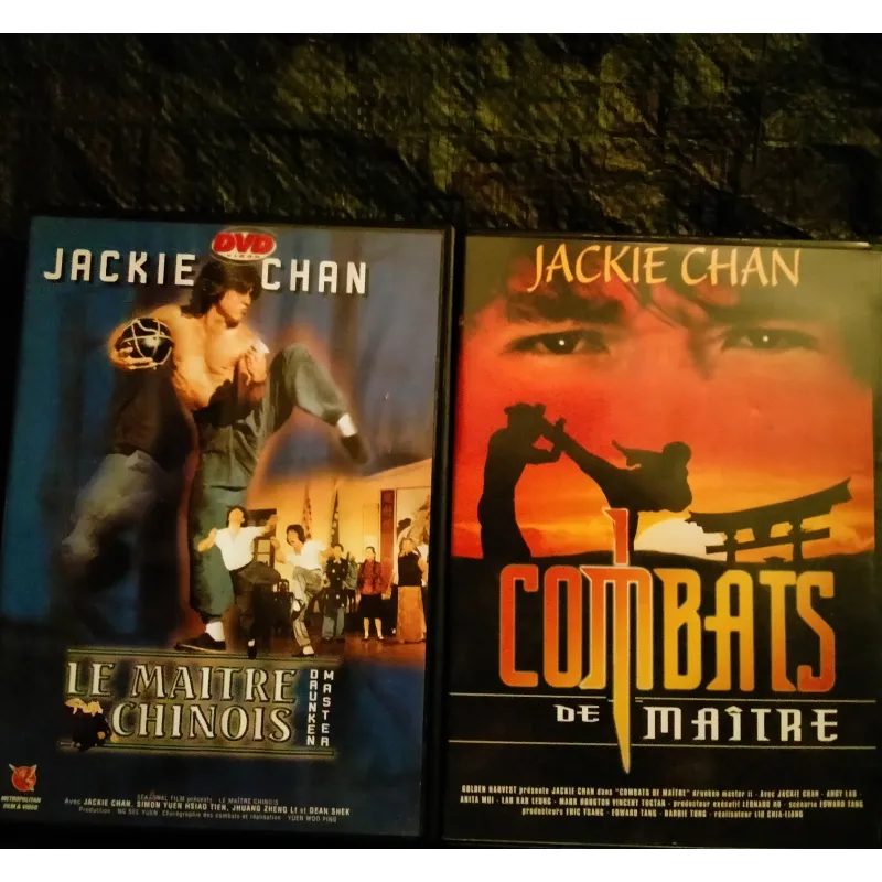 Le maitre chinois + Combats de maître - Pack 2 Films DVD Jackie Chan