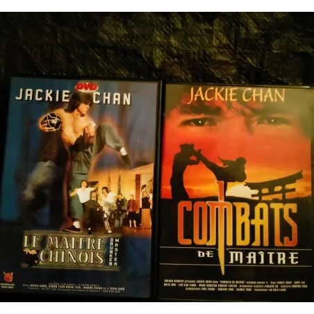 Le maitre chinois + Combats de maître - Pack 2 Films DVD Jackie Chan