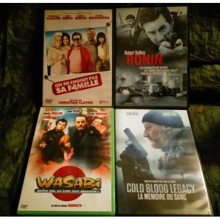 Jean Reno Pack 4 Films DVD