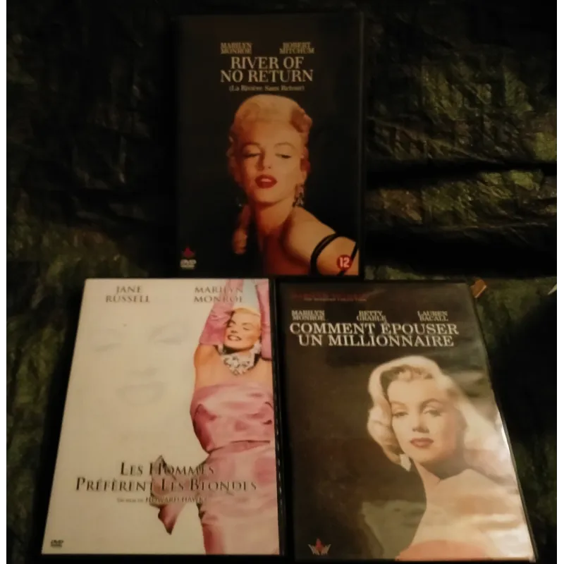 Marilyn Monroe Pack 3 Films DVD