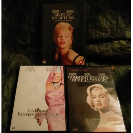 Marilyn Monroe Pack 3 Films DVD
