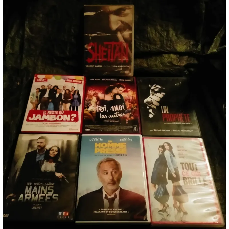 DVD Leïla Bekhti Pack 7 Films