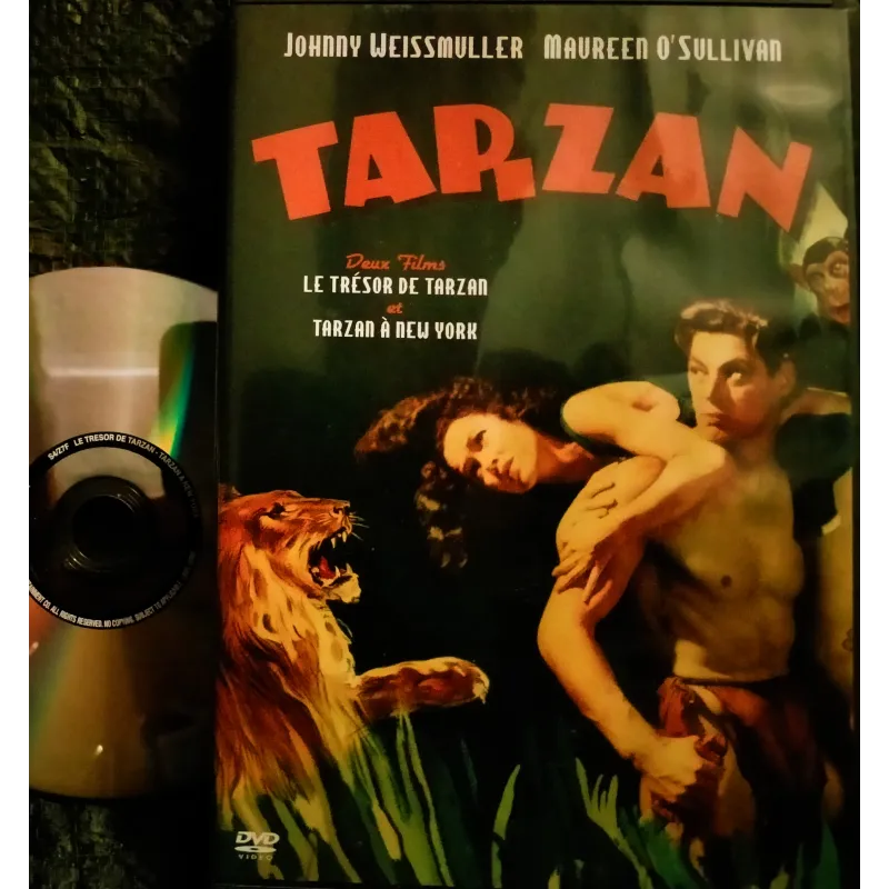 Le trésor de Tarzan + Tarzan à New York - 2 films DVD Thorpe - Weissmuller