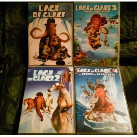 L'âge de glace Pack 4 Films DVD