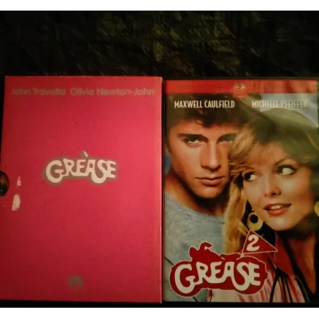 Grease 1 et 2 - Pack 2 Films DVD Travolta - Pfeiffer