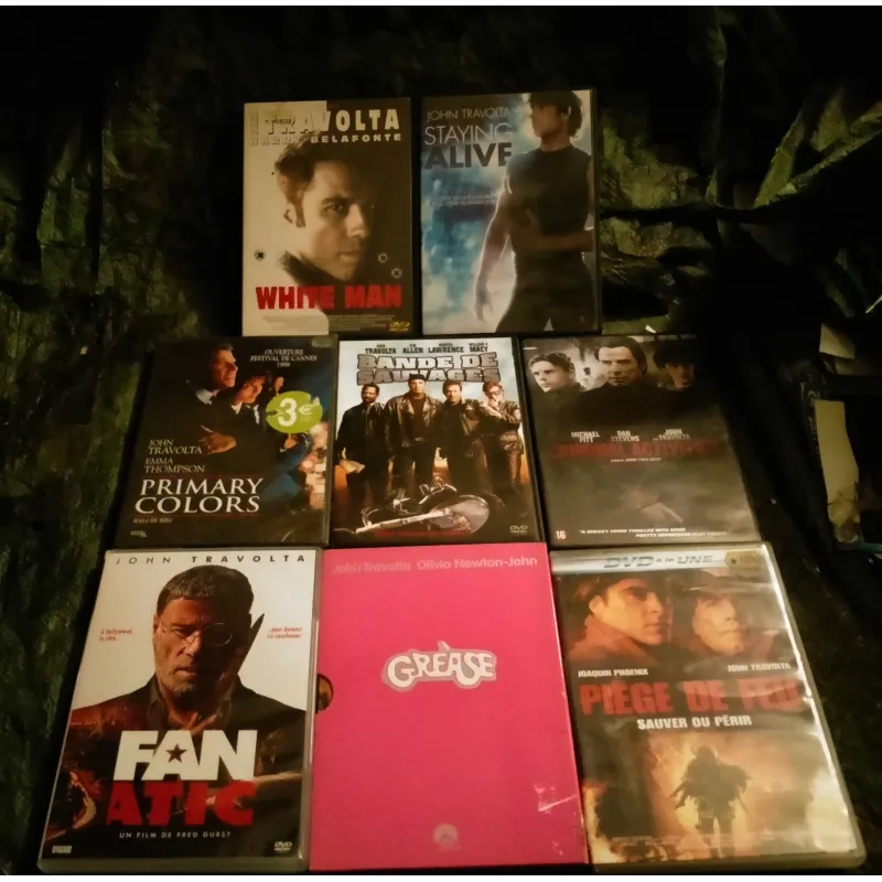 John Travolta Pack 8 Films DVD